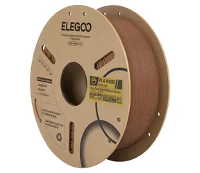 ELEGOO PLA drevené vlákno Indický dub / Struna pre 3D tlačiareň / PLA / 1 kg