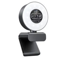 Emeet SmartCam S600L / Webová kamera / UHD 4K / 60 fps / kruhové svetlo / mikrofón