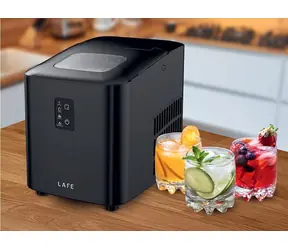 Lafe Ice Cube Maker čierna / Výrobník ľadu / 120 W / 1 l / 12 kg ľadu za deň