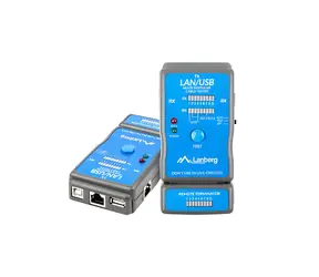 Lanberg tester káblov RJ-45, RJ-11, USB / Tester káblov / RJ-45 / RJ-11 / USB