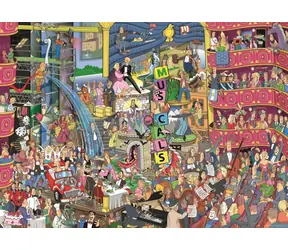HEYE Puzzle Najlepšie muzikály / 1000 dielikov