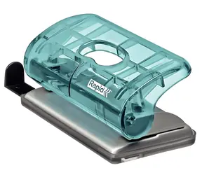 Rapid FC5 Colour'Ice ľadovo modrá / Mini dierovač / 10 listov