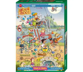 HEYE Puzzle Na výlete: Marino Degano / 500 dielikov / 35 x 50 cm