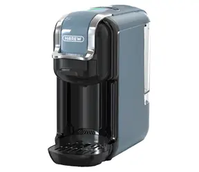 HiBREW H2B sivá / Kávovar na kapsule 5v1 / Nespresso, Dolce Gusto, Kcup, ESE / 19 bar / 1450 W
