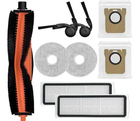T6 Power sada príslušenstva pre XIAOMI Robot Vacuum 5C/Mop 5C / Kefy, HEPA filtre, mopy, vrecká
