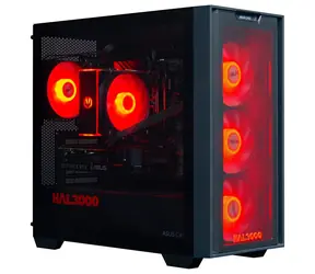 HAL3000 Online Gamer čierna / Herné PC / AMD RYZEN 5 5600 / 32GB DDR4 / RTX 5060 / 1TB PCIe4 SSD / WiFi / W11