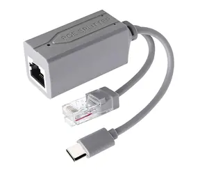 Xtendlan XL-POES-5VUC / PoE splitter / 802.3 AF / stabilizovaných 5V/2,4A / výstup USB-C