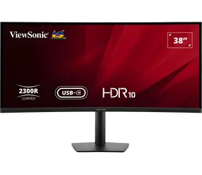 38" ViewSonic VA3820C čierna / Monitor / IPS / 3840 x 1600 / 21:9 / 75Hz / HDR10 / 2x HDMI + DP / Repro