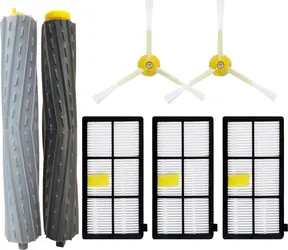 T6 Power sada pre iRobot Roomba 800/900 / Sada príslušenstva / 2x hlavná kefa / 2x bočná kefa / 3x filter