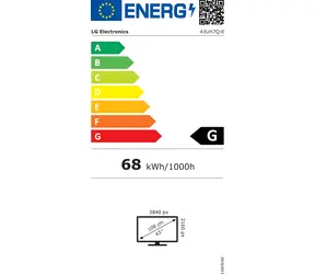 43" LG 43UH7Q-E čierna