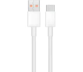Techonic kábel USB-A - USB-C 1 m biely