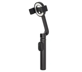 Nedis Selfie tyč 2v1 so statívom čierna / Bluetooth 5.0 / MagSafe / rozloženie 61 cm