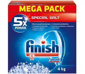 FINISH Soľ 4 kg / Soľ do umývačky