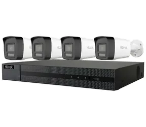 HiLook Kit Bullet 2TB / Kamerový set / SMART Hybrid Light / 1x NVR-108MH-C/8P / 4X IPC-B180HA-LUF 8Mpix