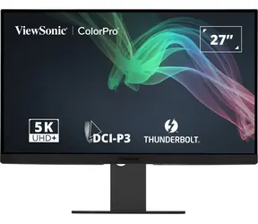 27" ViewSonic VP2788-5K čierna / Monitor / IPS / 5120x2880 / 16:9 / Thunderbolt 4
