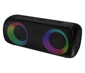 Audictus Aurora Pre čierna / Prenosný Bluetooth reproduktor / TWS / RGB / 20W
