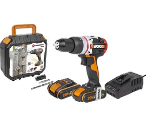 WORX WX354 / Aku vŕtací skrutkovač / 20V / 2x 2,0 Ah