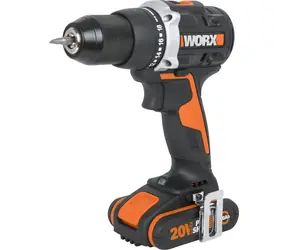WORX WX102 / Aku vŕtací skrutkovač / 20V / 2x 2,0 Ah