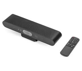 Digitus DS-55581 Video Bar Mini čierna / Videokonferenčný systém / 4K / 8 Mpx kamera / AI sledovanie / USB