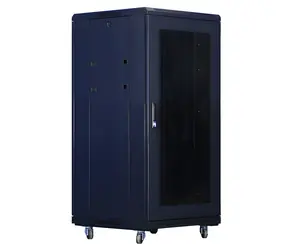 Xtendlan 18U/600x800 stojanový čierna / 19" rozvádzač / perforované dvere a chrbát