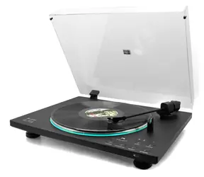 Soundmaster PL860SW Elite Line čierna / Gramofón / Magnetický snímací systém / Bluetooth