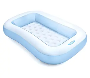 INTEX Baby Pool / Detský nafukovací bazén / 166 x 100 cm / výška 25 cm