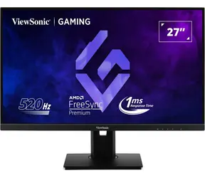 27" ViewSonic XG2737 čierna / Monitor / IPS / FHD / 520Hz / HDMI + DP / VESA