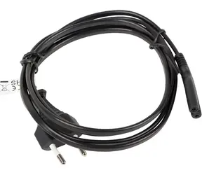 Lanberg Napájací kábel IEC320-C7 / Napájací kábel / 3 m