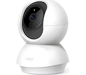TP-LINK Tapo TC70 biela / Domáca IP kamera / 1080p / Wi-Fi / microSD / mikrofón a reproduktor