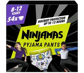 Pampers Ninjamas XXXL Boy (54 ks) / Plienkové nohavičky / Nočná ochrana