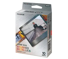 Fujifilm Instax Wide Brushed Metal / Instantný film