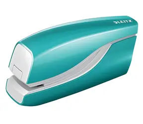 Leitz NeXXt Wow 5566 ľadovo modrá / Elektrická zošívačka / 1 mm / 10 listov / drôtiky E1