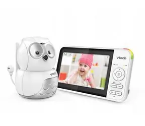 VTech BM5550- Owl / Detská video opatrovateľka "Sova" / displej 5" / otočná kamera
