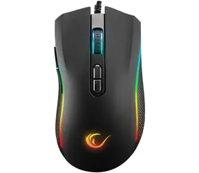 Rampage SMX-R44V2 čierna / Herná myš / drôtová / optická / 12800 DPI / RGB / 1000 Hz