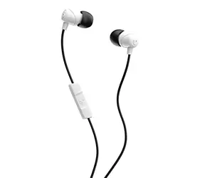 Skullcandy JIB bielo-čierna / Slúchadlá s mikrofónom / 3.5mm Jack / 1.2m