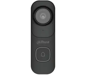 Dahua DB41AB čierna / Chytrý domový zvonček / Wi-Fi / 4 Mpix / IP65 / CZ aplikácie
