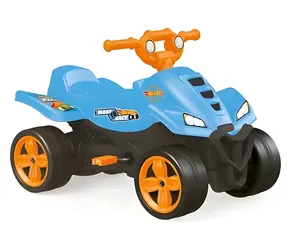 DOLE Šliapacia štvorkolka Hot Wheels modrá / nosnosť 35 kg / od 3 rokov