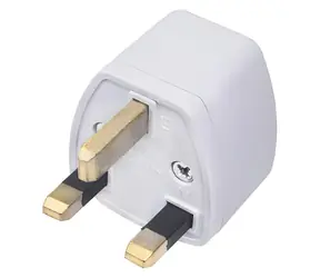 Akyga cestovný adaptér biela / Zásuvkový adaptér / US/AU/ EU / ABS