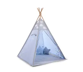 G21 Stan Teepee Modrá obloha / Detský hrací stan / Balenie 95×16,5×16,5 cm