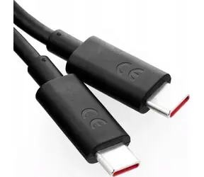 Motorola kábel USB-C(M) - USB-C(M) 1m čierna / Kábel USB-C / 1 m
