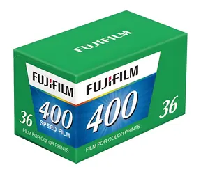 Fujifilm Color 400 135/36 / Farebný negatívny film / ISO 400/24° / 36 políčok / C-41
