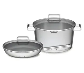 G21 Gourmet Magic / Sada riadu / 4 diely / nerez / s cedníkom