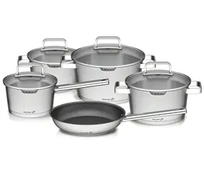 G21 Gourmet Magic Sada riadu s cedníkom / 9 dielov / nerez