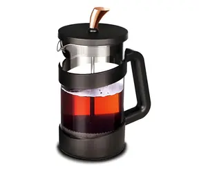 BERLINGERHAUS BH-7616 Black Rose Collection 1000 ml / Kanvička na čaj a kávu / French Press