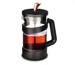 BERLINGERHAUS BH-7615 Black Rose Collection / Kanvička na čaj a kávu French Press / 600 ml