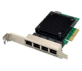 Digitus DN-10136 / Sieťový adaptér / PCIe x4 / 4X RJ-45 / 2,5 Gbit/s / RTL8125B