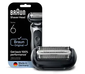 Braun 64B čierna / Holiaca hlava / náhradná / kompatibilná so Series 6 60, 61, 62
