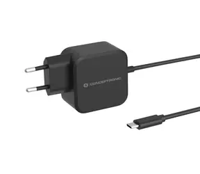 Conceptronic OZUL04BE čierna / USB-C nabíjací adaptér / 1x USB-C / 67 W / PD