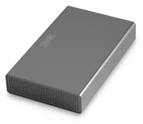 Digitus DA-71106-1 sivý / Externý box pre HDD / 2,5 "-3,5" SATA / USB 3.0 / do 16 TB