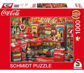 Schmidt Puzzle Coca-Cola Nostalgický obchod / 1000 dielikov / od 12 rokov